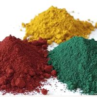Gaya Normal 130 warna merah pigmen oksida besi untuk Usgae aspal