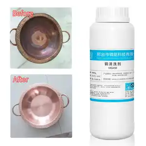 Rust Removal Polishing Bright Copper Pot Cleaning Brass Green Rust Cleaning
