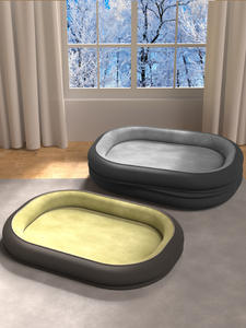 オールシーズン取り外し可能洗える犬マット冬暖かさ大型中型小型ベッド快適な睡眠用ペットベッド - Product Image 4