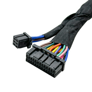 Faisceau de câblage de porte automobile personnalisé 1 mètre, isolation PVC, gaine en nylon, âme en cuivre, IP65, 12V pour Huawei Aito M9 - Product Image 4
