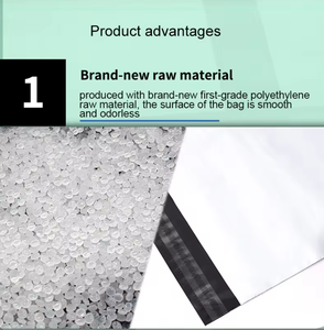 ถุงพลาสติกชีวภาพแบบย่อยสลายได้ขนาด 2 มิล สำหรับส่งพัสดุด่วน พิมพ์โลโก้ตามสั่งจำนวนมาก เป็นมิตรกับสิ่งแวดล้อม เหมาะสำหรับเสื้อผ้า - Product Image 4