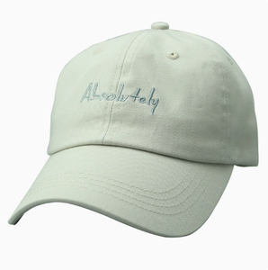 Unisex Cotton Baseball Cap with Absolutely Embroidery Letter Adjustable Casual Dad Hat for Daily Wear - Product Image 4