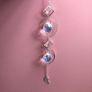 Lưới Che Nắng Pha Lê Nhiều Màu Dụng Cụ Bắt Nắng Treo Với Quả Cầu Pha Lê Dành Cho Cửa Sổ Nhà Vườn Tiệc Tùng - Product Image 4