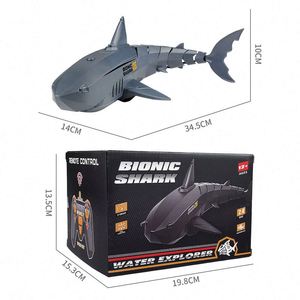 Jouet télécommandé électrique 2,4 GHz, requin télécommandé étanche, jouet de simulation radio - Product Image 2