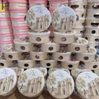 Small Wooden Handheld Maracas Mini Musical Instrument Manufacturer one Step Customized Tambourine for Wedding Church Party Drum