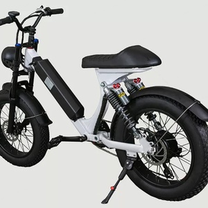 Bicicleta Eléctrica Económica con Llantas Gruesas de 20 Pulgadas, Batería de Litio de 500W48V12ah - Product Image 3