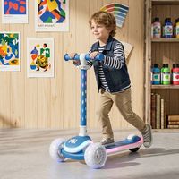Trottinette Enfant 3-en-1 Pliable, Trottinette à Trois Roues pour Enfants à Hauteur Réglable, Fournisseur d'Usine