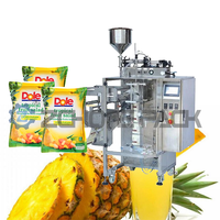 Machine d'emballage automatique pour sachets de petite taille d'huile de cuisson à base de noix de coco liquide, d'huile d'olive, de lait, de jus