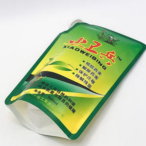 Bolsa con Boquilla de Seguridad Reutilizable y Duradera de 500 ml, con Fondo Plano y Sellado Térmico, para Productos Ácidos y Alcalinos, para Agricultura, Harina, Alimentos, Impresión por Grabado - Product Image 3