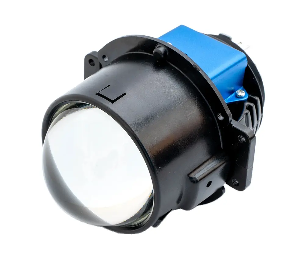Popular Bi LED Projector Headlights Non-destructive Reflector Lens 12V 55W 6000K 2.5" Fisheye Light for original replacement
