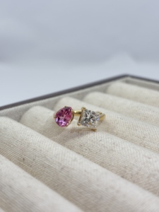 แหวนพลอยเพาะเลี้ยงจาก UM jewelry PT สำหรับสวมใส่ทุกวัน งานแต่งงาน งานหมั้น และของขวัญในงานฉลองครบรอบ - Product Image 4