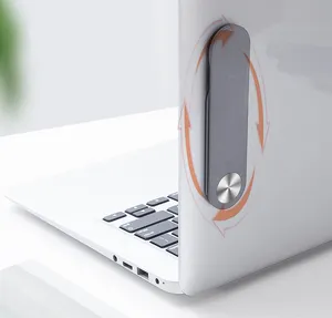 Yeni dizüstü bilgisayar cep telefonu taşınabilir tutucu 2 In 1 manyetik akıllı katlanır telefon tutucu yan montaj ekran evrensel Stand