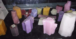 Materia prima sintética 8 # <span class=keywords><strong>Piedra</strong></span> <span class=keywords><strong>preciosa</strong></span> en bruto de rubí creada en laboratorio <span class=keywords><strong>rojo</strong></span> <span class=keywords><strong>oscuro</strong></span> - Product Image 4