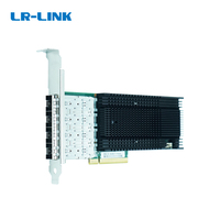 Carte réseau PCI Express X8 Quad SFP + Port 10Gbps basée sur le jeu de puces Intel 82599