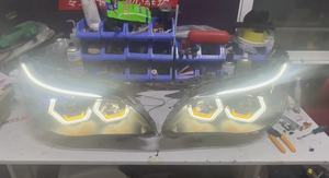 Un CONJUNTO de modificación y actualización para <span class=keywords><strong>BMW</strong></span> Serie 5 OSS Conjunto de faros <span class=keywords><strong>E60</strong></span> <span class=keywords><strong>M5</strong></span> 530I 535I 520I <span class=keywords><strong>V10</strong></span> - Product Image 4