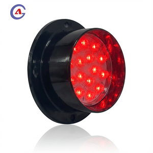 Módulo de Señalización de Tráfico LED Ámbar Mini de 85mm 100mm, Panel de Flechas de Semáforo, Lámpara LED de Repuesto Ensamblada - Product Image 1