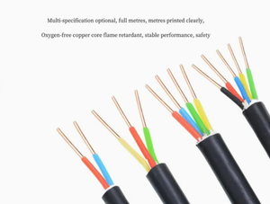 Vente en gros 300/500v 3 noyaux 1.5mm2 fil électrique en cuivre pur <span class=keywords><strong>gaine</strong></span> PVC solide isolée pour appareils électriques - Product Image 5