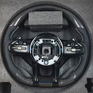 <span class=keywords><strong>Volant</strong></span> en cuir en fibre de carbone pour Mercedes Benz AMG W204 W205 W211 W203 W212 W176 W213 Cla <span class=keywords><strong>W210</strong></span> W124 W177 W221 - Product Image 6