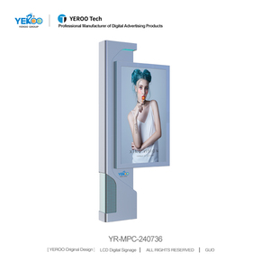 Publicidad de pantalla LCD de señalización <span class=keywords><strong>digital</strong></span> impermeable al aire libre para Centro Comercial - Product Image 3