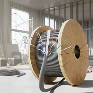 สายเคเบิลอีเธอร์เน็ต EU สำหรับภายในและภายนอกอาคาร Cat6 UTP PVC ส่งสัญญาณเสถียร ความยาว 305 เมตร แบบม้วน สำหรับเราเตอร์ ระบบเครือข่ายทั้งบ้าน - Product Image 4