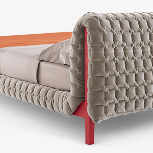 Offre Spéciale de chambre à coucher rembourrée Royal Lovely de haute qualité dernière maison contemporaine <span class=keywords><strong>Italia</strong></span> lit design de luxe moderne - Product Image 5