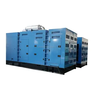 Kraftwerk Generator 600 kW Elektrischer Generator Silent EPA Tier 4F Diesel Generator Set 750 kva