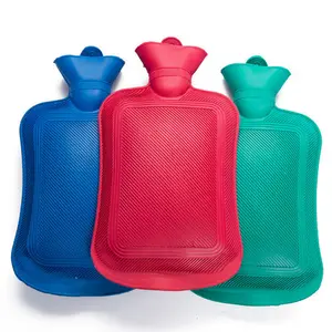 large capacity 2000ml rubber hot water bag bottles keep warm heat therapy hot water bottle hand warmer pack