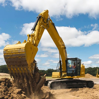Excavator Bekas Berkualitas Tinggi Premium, Backhoe Crawler Digger Second
