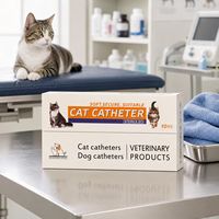 Cathéters urinaires pour chats, fournis directement par l'usine, avec stylet ou sans stylet