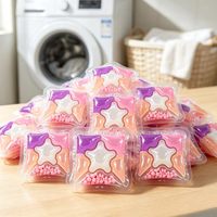 Capsules de lessive extraîtes de plantes, parfum naturel, perles de lavage pour machine à laver domestique