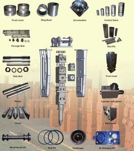 Nuevos Pernos de Buje Inferiores/Superiores de Alta Calidad para Cincel Hidráulico Serie SB para Excavadora (0.8-80 Toneladas) - Repuestos de Motor - Product Image 6
