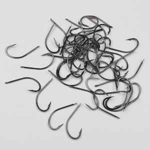 Maruyo ตะขอเบ็ดตก<span class=keywords><strong>ปลา</strong></span>หัวแบนขนาดใหญ่ปากโค้งออกแบบเป็นแถบบางๆสำหรับตก<span class=keywords><strong>ปลา</strong></span>ทะเล-<span class=keywords><strong>ปลา</strong></span>คาร์พสีขาวแม่น้ำดำ - Product Image 5