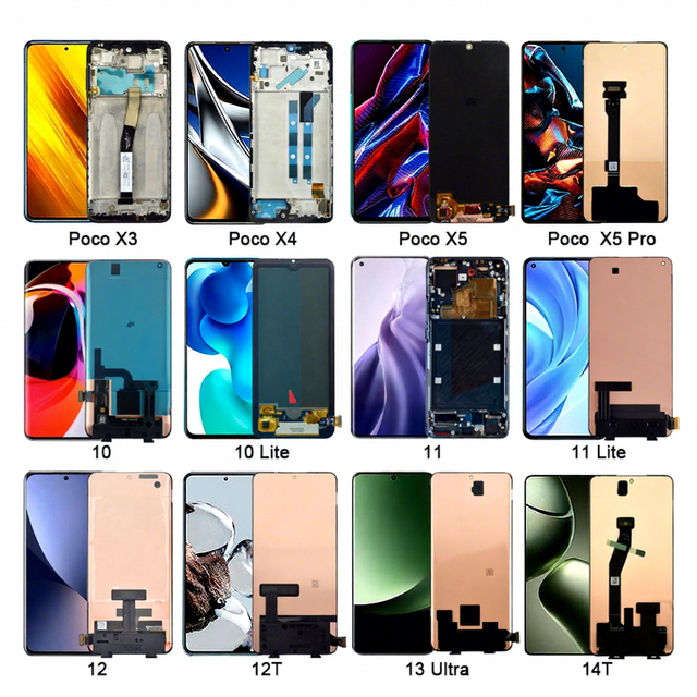 Pantalla Para for xiaomi Mi 9t 11 Lite 11t 5g 13 Pro Plus 14 ultra Ne Mi9 Note 10 Lcd Oled Screen Super Amoled Display for Xiomi