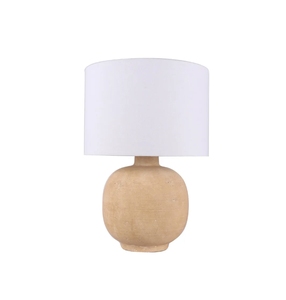 Lámpara de Mesa Redonda Pequeña con Pantalla de Tambor para Hotel - Product Image 6