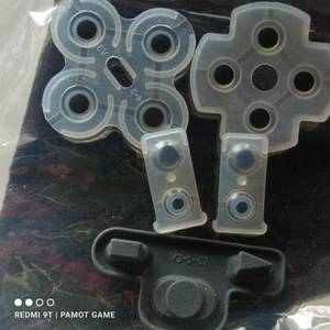 Almohadilla de goma de silicona conductora de alta calidad NSLikey para PS3 <span class=keywords><strong>Dualshock</strong></span> <span class=keywords><strong>3</strong></span>, botón de controlador, almohadilla de contacto de goma - Product Image 1