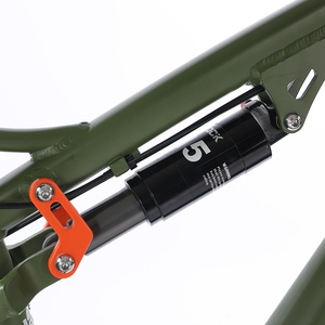 Bicicleta de Montaña MTB con Suspensión Completa para Adultos, Bicicleta Todoterreno con Cuadro de Aluminio de Cuatro Puntos de Suspensión, Ruedas de 27.5 Pulgadas - Product Image 4