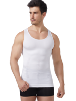 Débardeur de compression amincissant pour homme, gaine sculptante ventre plat, respirant, écologique, sans couture, personnalisable
