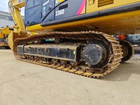 Excavatrice CAT 336D d'occasion en bon état, moteur Cat C9, godet de 1,87 m³, en stock, prête à être expédiée