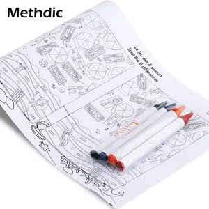 Methdic Chinaは、子供の絵を描くための粘着性のある画用紙を製造しています高品質のカスタム再利用可能なA4紙カバー