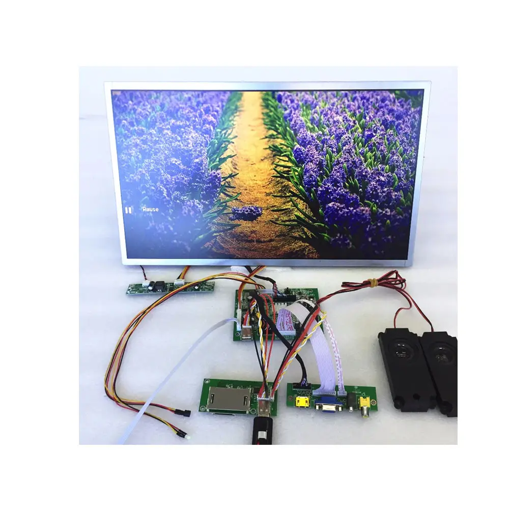 ประสิทธิภาพสูง HDM lvds controller M185BGE-L23 18.5 "1366x768 TFT LCd หน้าจอ