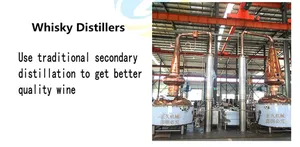 Apparecchiature per distillazione a condensatore di alcool distillatore di acqua impianto mini impianto di laboratorio in acciaio inox