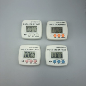 Digital Kitchen Timer 4 Digit Display 60 Min Countdown Touch Control Square Electronic Timer For Cooking - Product Image 1