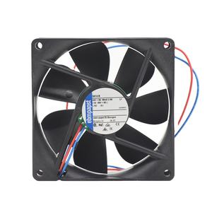 Ventilador de Refrigeración Tuboaxial ebmpapst 3414N 92x92x25mm 24V DC 49.4CFM 2.3W 32dBA 2700RPM 9225 9cm con Rodamiento de Bolas para Inversor - Product Image 1