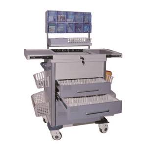 Chariot d'urgence hospitalier multifonctionnel Chariot médical à poignée en alliage d'aluminium Chariot d'allaitement en plastique ABS pour centre d'urgence - Product Image 1