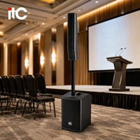 Altavoz de Columna Profesional Portátil, Controlado por Smartphone, Equipo de Audio para Diversos Lugares de Alta Gama