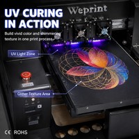 Meilleure imprimante UV DTF à poudre d'or pour souvenirs de luxe avec certification CE, livraison DDP mondiale, machine tout-en-un A3, USA, Europe