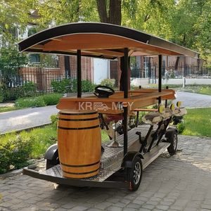 รถจักรยานปาร์ตี้สำหรับ 15 คน ยี่ห้อ Surrey Beer Bike สำหรับงานวันเกิด ท่องเที่ยวในเมืองโดยทีมงานสวนสาธารณะในพื้นที่ - Product Image 2