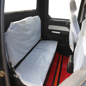 Mini camion électrique 4x4 fabriqué en Chine, économique, léger, traction arrière, sièges en cuir, toit métallique, caméra arrière, écran tactile unique - Product Image 6
