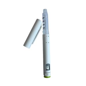 <span class=keywords><strong>Stylo</strong></span> injecteur jetable 60 UI <span class=keywords><strong>pour</strong></span> <span class=keywords><strong>insuline</strong></span> et peptides, avec <span class=keywords><strong>aiguille</strong></span> et cartouche, étiquette personnalisée, en plastique de classe II, avec étuis - Product Image 2