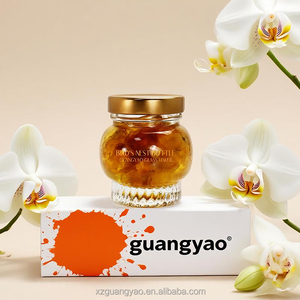 Gran oferta, tarro de Nido de Pájaro comestible, tarros de miel de cristal decorativos de 100ml, tarros de cristal de caviar para mermelada de miel, contenedor de vidrio para alimentos con tapas - Product Image 3